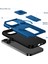iPhone 13 Pro Için Manyetik Kılıf, Kayar Kamera Korumalı Çift Katmanlı Darbeye Dayanıklı Telefon Kılıfı, Ayarlanabilir Stand, Mavi (Yurt Dışından) 2