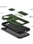 iPhone 11 Pro Için Manyetik Kılıf, Kayar Kamera Korumalı Çift Katmanlı Darbeye Dayanıklı Telefon Kılıfı, Ayarlanabilir Stand, Yeşil (Yurt Dışından) 2
