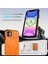iPhone 11 Için Manyetik Kılıf, Kayar Kamera Korumalı Çift Katmanlı Darbeye Dayanıklı Telefon Kılıfı, Ayarlanabilir Stand, Turuncu (Yurt Dışından) 3