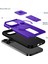 iPhone 14 Pro Max Için Manyetik Kılıf, Kayar Kamera Korumalı Çift Katmanlı Darbeye Dayanıklı Telefon Kılıfı, Ayarlanabilir Stand, Mor (Yurt Dışından) 2
