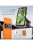 iPhone 17 Pro Için Manyetik Kılıf, Kayar Kamera Korumalı Çift Katmanlı Darbeye Dayanıklı Telefon Kılıfı, Ayarlanabilir Stand, Turuncu (Yurt Dışından) 3