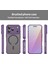 iPhone 17 Pro Için Manyetik Kılıf, Yarı Saydam Mat Arka, Kamera Korumalı Darbeye Dayanıklı Telefon Kılıfı, Mor (Yurt Dışından) 2