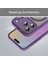 iPhone 17 Pro Için Manyetik Kılıf, Yarı Saydam Mat Arka, Kamera Korumalı Darbeye Dayanıklı Telefon Kılıfı, Mor (Yurt Dışından) 5