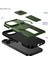 iPhone 16 Pro Max Için Manyetik Kılıf, Kayar Kamera Korumalı Çift Katmanlı Darbeye Dayanıklı Telefon Kılıfı, Ayarlanabilir Stand, Yeşil (Yurt Dışından) 2