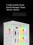 Inspirer Mesh Beyaz 4X120MM Argb Fanlı 650W 80Plus Midt- Atx Gaming Oyuncu Kasası 4
