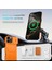 iPhone 16 Pro Max Için Manyetik Kılıf, Kayar Kamera Korumalı Çift Katmanlı Darbeye Dayanıklı Telefon Kılıfı, Ayarlanabilir Stand, Turuncu (Yurt Dışından) 3