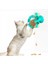 Buffer® Vantuzlu Zilli İnteraktif Dönebilen Mama Kaplı Renkli Eğlenceli Eğitici Kedi Oyuncağı 4