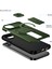 iPhone 11 Için Manyetik Kılıf, Kayar Kamera Korumalı Çift Katmanlı Darbeye Dayanıklı Telefon Kılıfı, Ayarlanabilir Stand, Yeşil (Yurt Dışından) 2