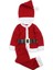 Bebek Giyim Yılbaşı Noel Baba 4'lü Çocuk Takım 1