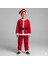 Bebek Giyim Yılbaşı Noel Baba 4'lü Çocuk Takım 4