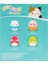 Micromallows Squishmallows Mini Yumuşak Peluş Oyuncak 4 Lü Figür Seti - 6 cm - Model - 4 2