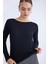 Kayık Yaka Uzun Kol Bluz 3