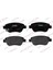 Mtxdpn Ön Balata Corsa D Küçük Tip 1.0-1.2-1.3 Cdti-1.4 07/06 10 Doblo 03 Panda 04 1
