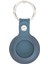 Apple Airtag Uyumlu Deri Anahtarlık, BRN4EF Mavi 2