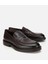 02AYH315320A480 ERKEK Deri Kahverengi Kroko Detaylı Klasik Loafer 2
