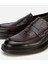02AYH315320A480 ERKEK Deri Kahverengi Kroko Detaylı Klasik Loafer 3