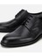 02AYH313810A100 ERKEK Deri Siyah Klasik Ayakkabı 3