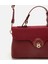 03CAH317140A780 KADIN Bordo Kilit Detaylı Omuz Çantası 3