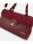 03CAH317140A780 KADIN Bordo Kilit Detaylı Omuz Çantası 6