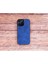 Apple iPhone 13 Pro Uyumlu Deri Cüzdanlı Kılıf Lacivert 4
