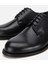 02AYH313780A100 ERKEK Deri Siyah Klasik Ayakkabı 3