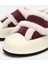 01AYH316800A780 KADIN Süet Deri Bordo Içi Kürklü Kalın Bantlı Spor Ayakkabı 3