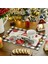 4pcs Noel Ağaçları Kar Pembe Noel Placemats Mutfak Yemek Dekorasyonu Için Kış Masa Paspasları B (Yurt Dışından) 4