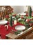 Noel Placemats 12X18 Inç Mevsimlik Noel Tatil Masası Paspasları Yıkanabilir Masa Paspasları 6 (Yurt Dışından) 5