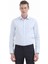 Açık Mavi Düz Slim Fit Dokuma Klasik %100 Pamuk Gömlek 3