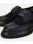 02AYH312350A100 ERKEK Deri Siyah Kırçıllı Yüksek Tabanlı Günlük Ayakkabı 3