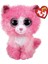 Ty Beanie Boos Peluş Pembe Kırpık Kedi Reagan 15 cm 1