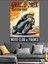 Grand Prix Motorsiklet Posteri Dekoratif Kanvas - Mdf Ahşap Tablo 4