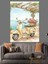 Sarı Scooter Retro Dekoratif Kanvas - Mdf Ahşap Tablo 4