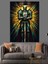 Kutsal Işık ve Zırhlı Sövalye Figür Sanatı Dekoratif Kanvas - Mdf Ahşap Tablo 3