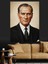 Mustafa Kemal Atatürk Portresi Dekoratif Kanvas - Mdf Ahşap Tablo 5