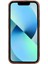 Apple iPhone 13 Mini Uyumlu Deri Arka Kapak Rock G2 Kahverengi 2
