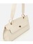 03CAH316340A400 KADIN Deri Ekru Kilit Detaylı Omuz Çantası 5