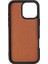 Apple iPhone 16 Pro Uyumlu, Hakiki Deri, El Yapımı, Cüzdanlı Kılıf, Antik Kahve 4