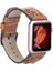 Apple Watch Uyumlu Deri Kordon Cross 42-44-45MM Bt RST2E 5