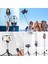 Kendiliğinden LED Işıklı Kumandalı Uzayabilen Selfie Çubuğu,masa Üstü Tripod 6