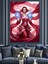 Kırmızı Pelerinli Süper Kahraman Dekoratif Kanvas - Mdf Ahşap Tablo 2
