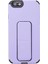 iPhone 6 Kılıf Mega Standlı Silikon - Lila (K95) 1