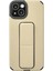 iPhone 14 Plus Kılıf Mega Standlı Silikon - Gold (K95) 1