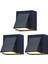 3x 3W Modern Minimalist Yaratıcı Açık Suyu Geçirmez Duvar Lambası LED Açık Bahçe Işık Kapısı Işığı (Yurt Dışından) 1