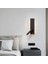 2x Modern Duvar Sconce Başucu Lambası Evde Oturma Odası Dekor Okuma Kapalı LED Yatak Odası Koridoru Gece Işık Fikstür B (Yurt Dışından) 5