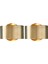 2x LED Duvar Işığı Duvar Sconce Dekoratif Duvar Aydınlatma Iç Mekan Minimalist Altın Duvar Işık Fikstür Sıcak Işık (Yurt Dışından) 1