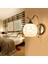 Modern LED Kristal Duvar Işık Lambası Koridor Sundurma Yatak Odası Acconce Lighting Armatürü Bir Kafa Switch (Yurt Dışından) 3