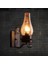 2x Vintage Endüstriyel Retro Duvar Rustik Kasnak Iç Mekan Sconce Lamba Fikstür Yatak Odası Balkon Koridor Koridoru Işıkları (Yurt Dışından) 1