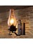 2x Vintage Endüstriyel Retro Duvar Rustik Kasnak Iç Mekan Sconce Lamba Fikstür Yatak Odası Balkon Koridor Koridoru Işıkları (Yurt Dışından) 3