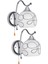 2x Modern LED Kristal Duvar Işık Lambası Koridor Sundurma Yatak Odası Acconce Lighting Armatürü Bir Kafa Switch (Yurt Dışından) 1